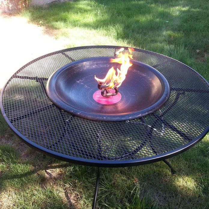 Flaming Bloom Fire PitGrill