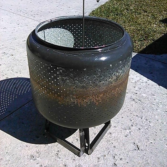 Cool Fire Pit Ideas: Washer Tub