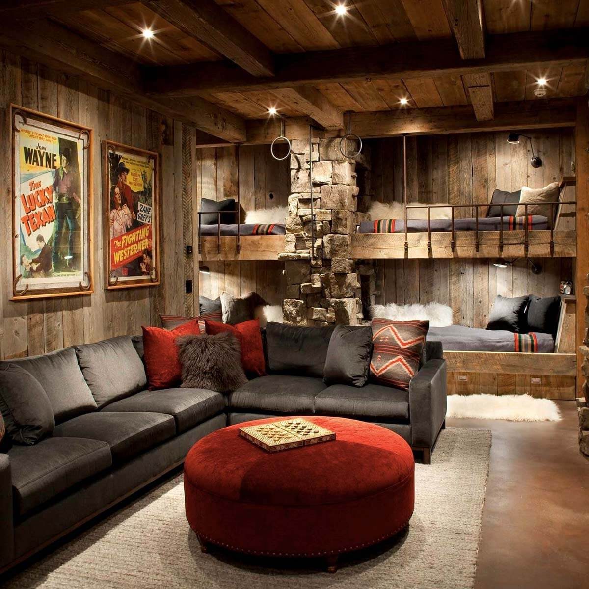 15 awesome man cave spaces for watching the big game