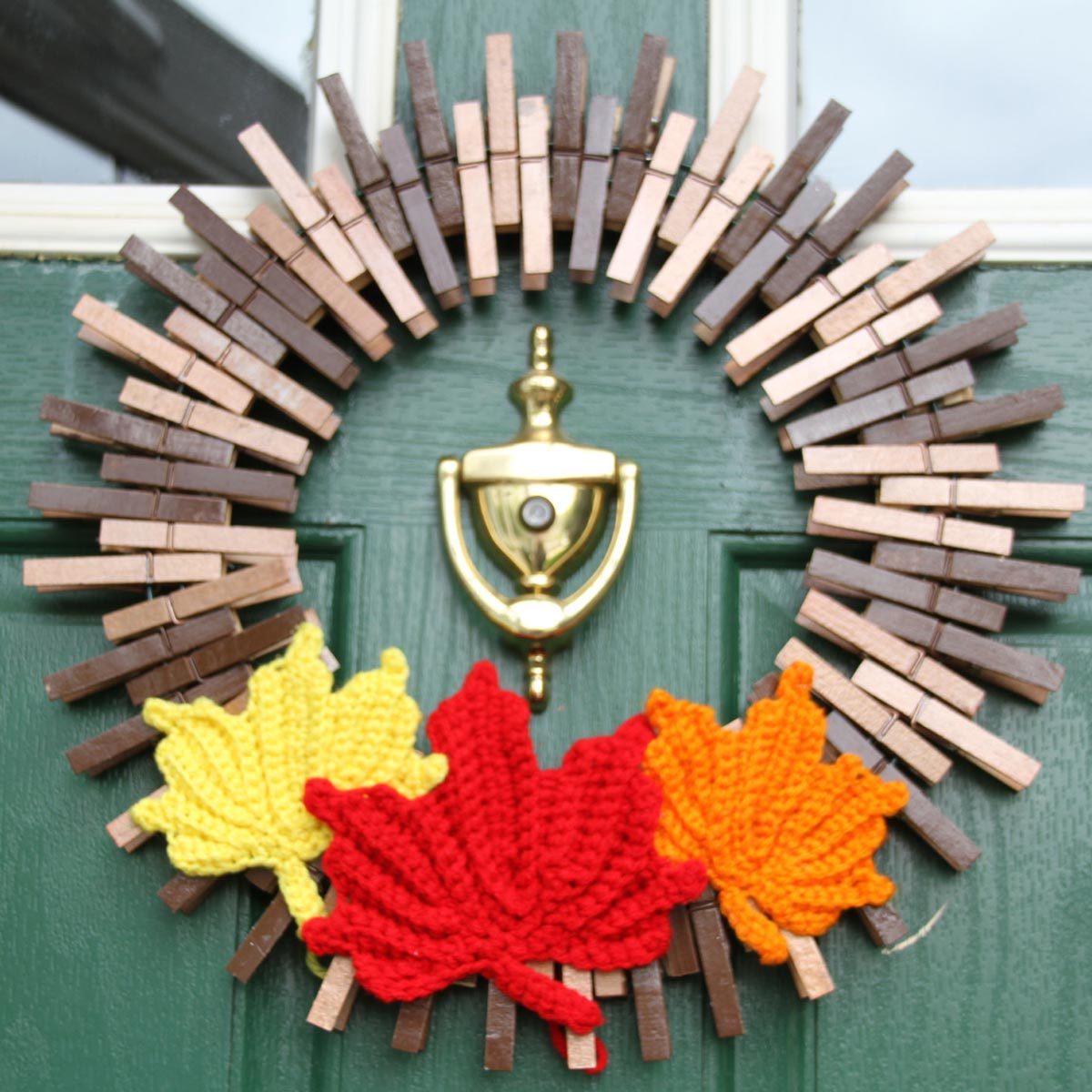 Clothespin Wreath