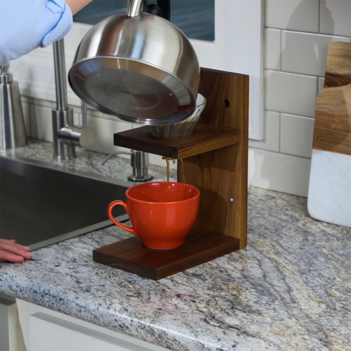 pour-over coffee maker