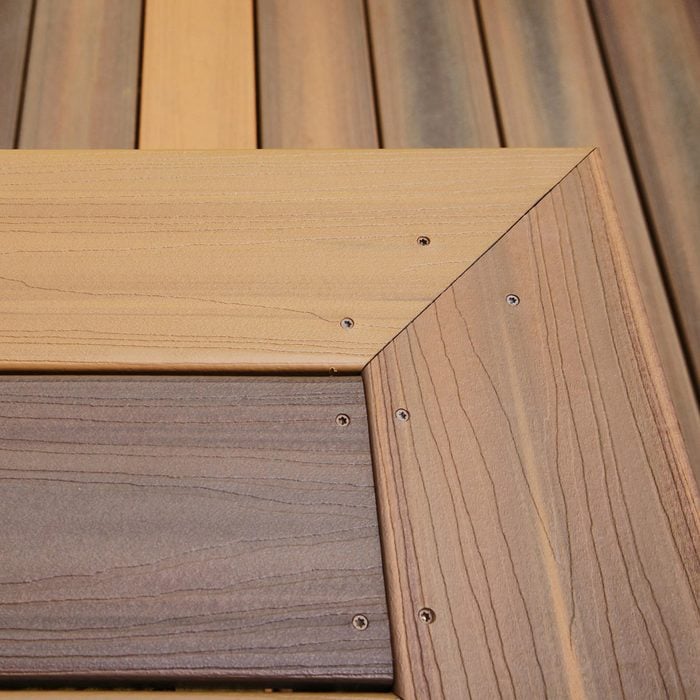 Composite wood trim