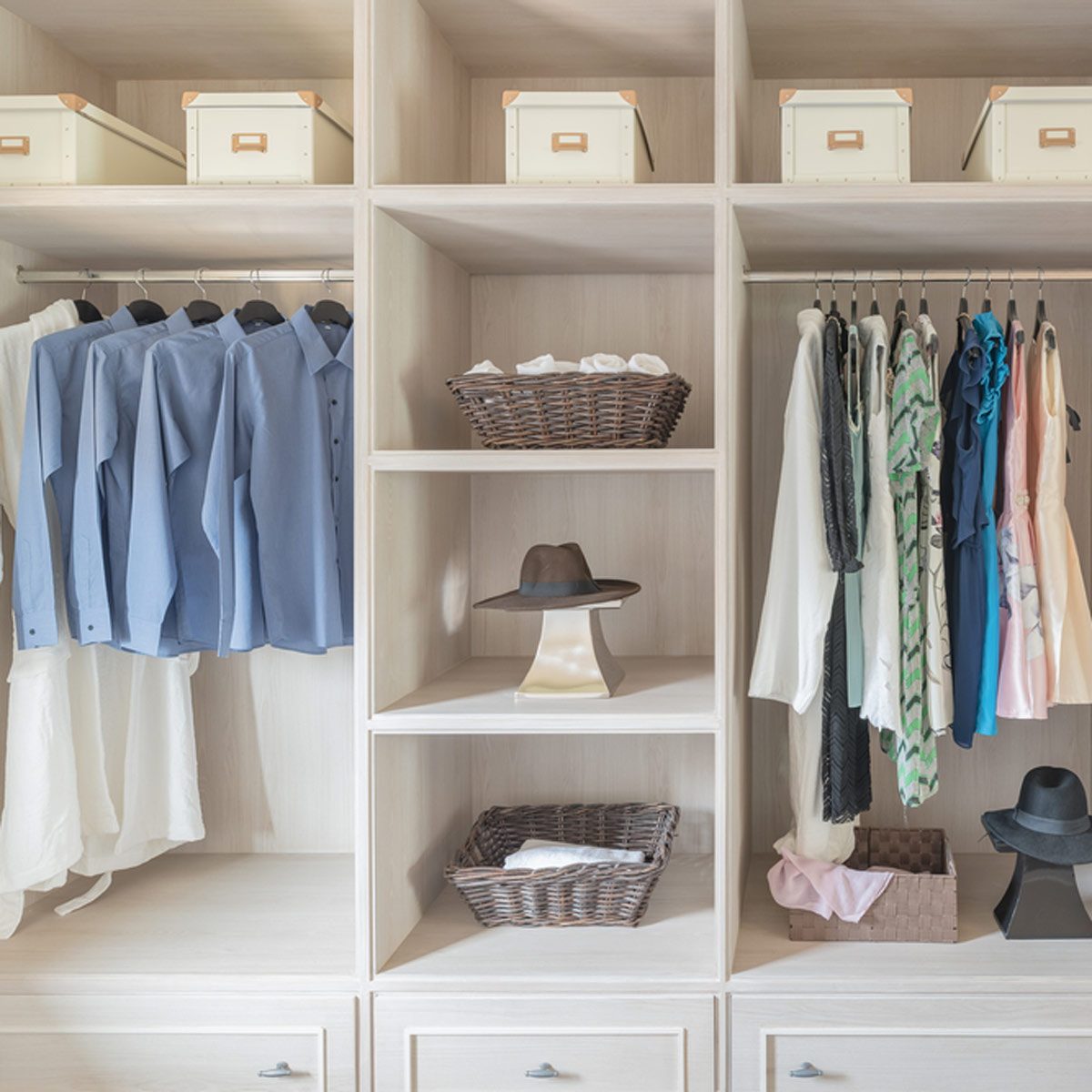 His and Her Closet