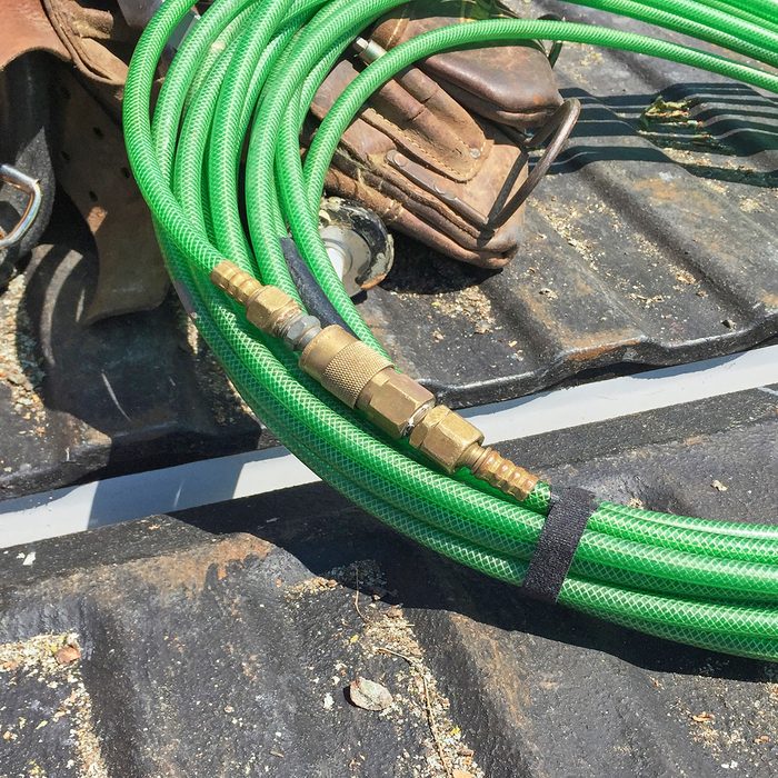Hoses connected by male/female ends | Construction Pro Tips