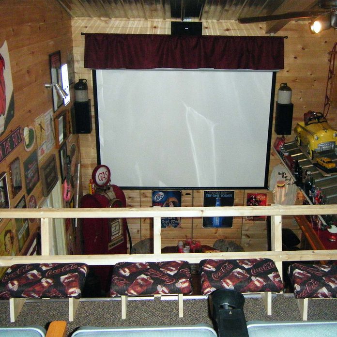 collectors mancave theater