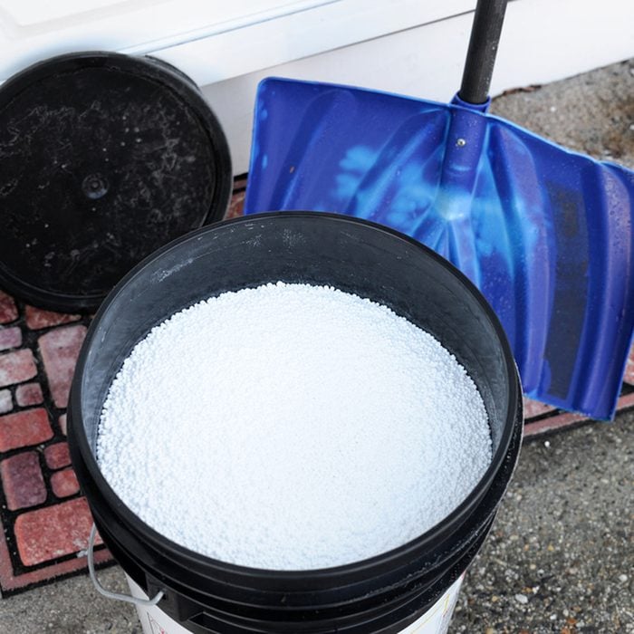 salt for garage in winter