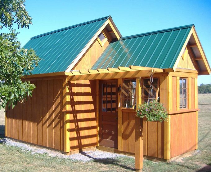 shed built by reader