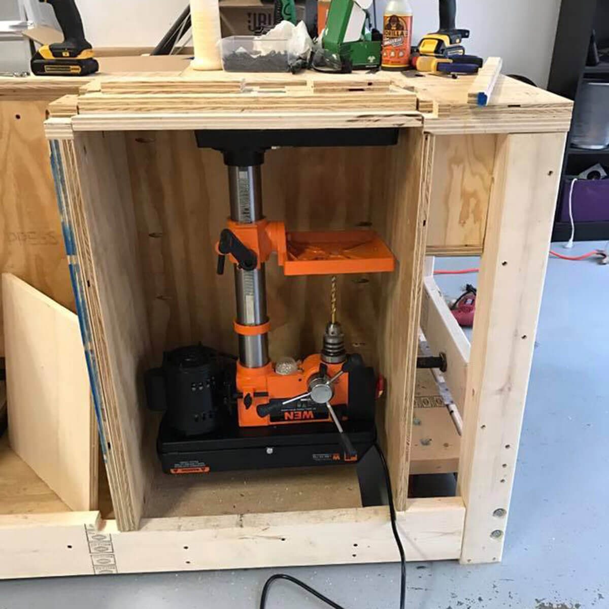 Reader Project Mobile Flip Top Workbench The Family Handyman