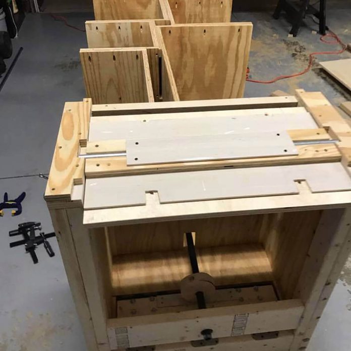 workbench cabinet construction