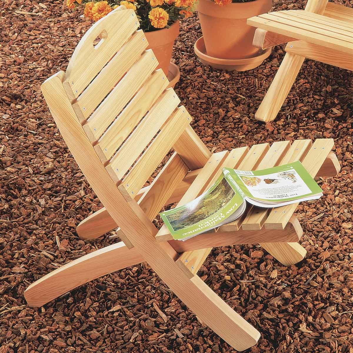 10 easy diy wooden lawn chairs & benches the family handyman