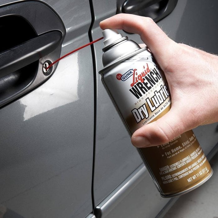 lubricate car locks