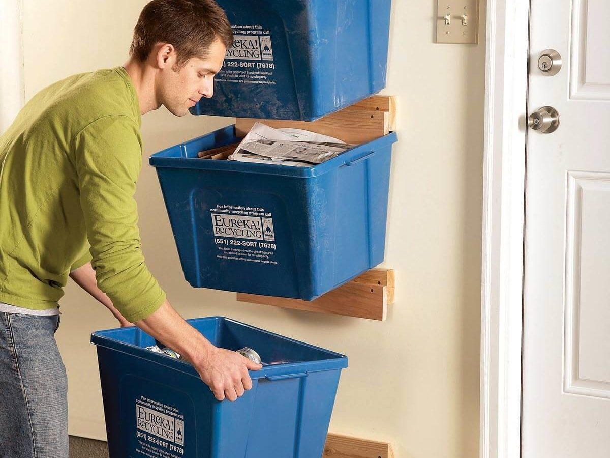 What warehouse recycling sorting bins do you need?
