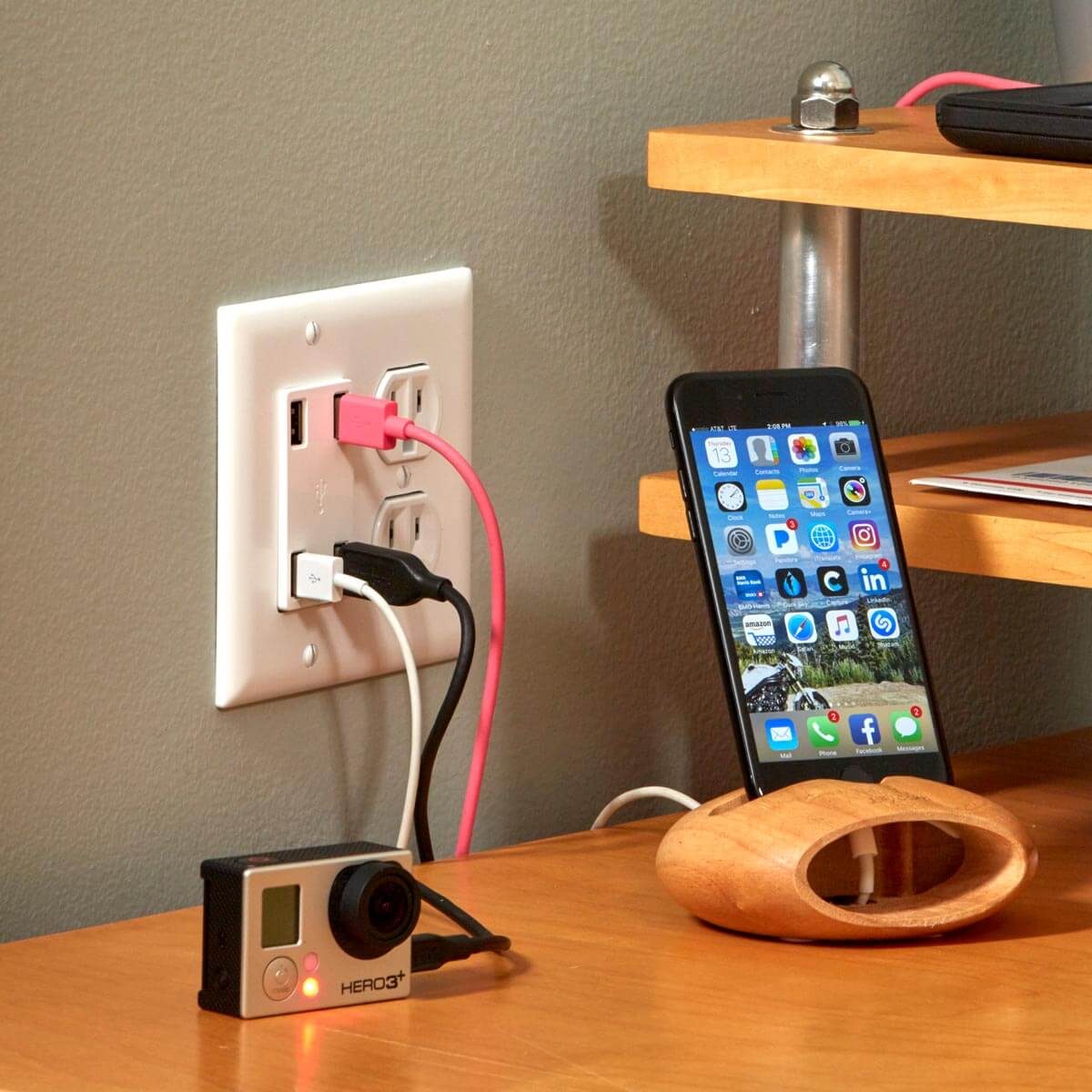 Install a Super-Easy USB Outlet