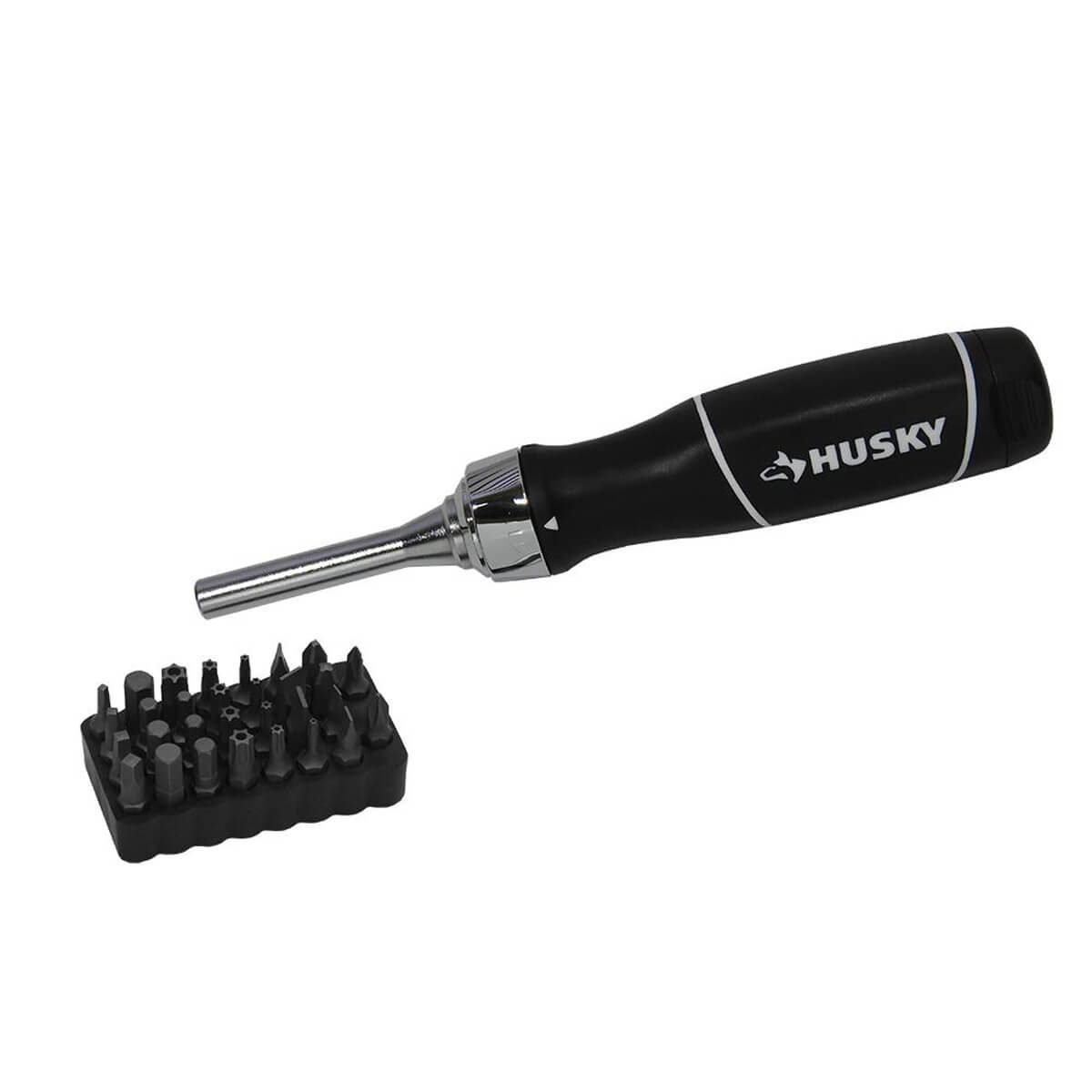 Husky Ratcheting 30-Piece Screwdriver