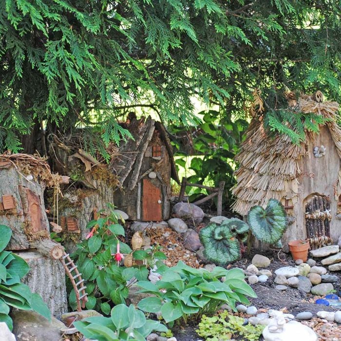 Hut Village Fairy Garden