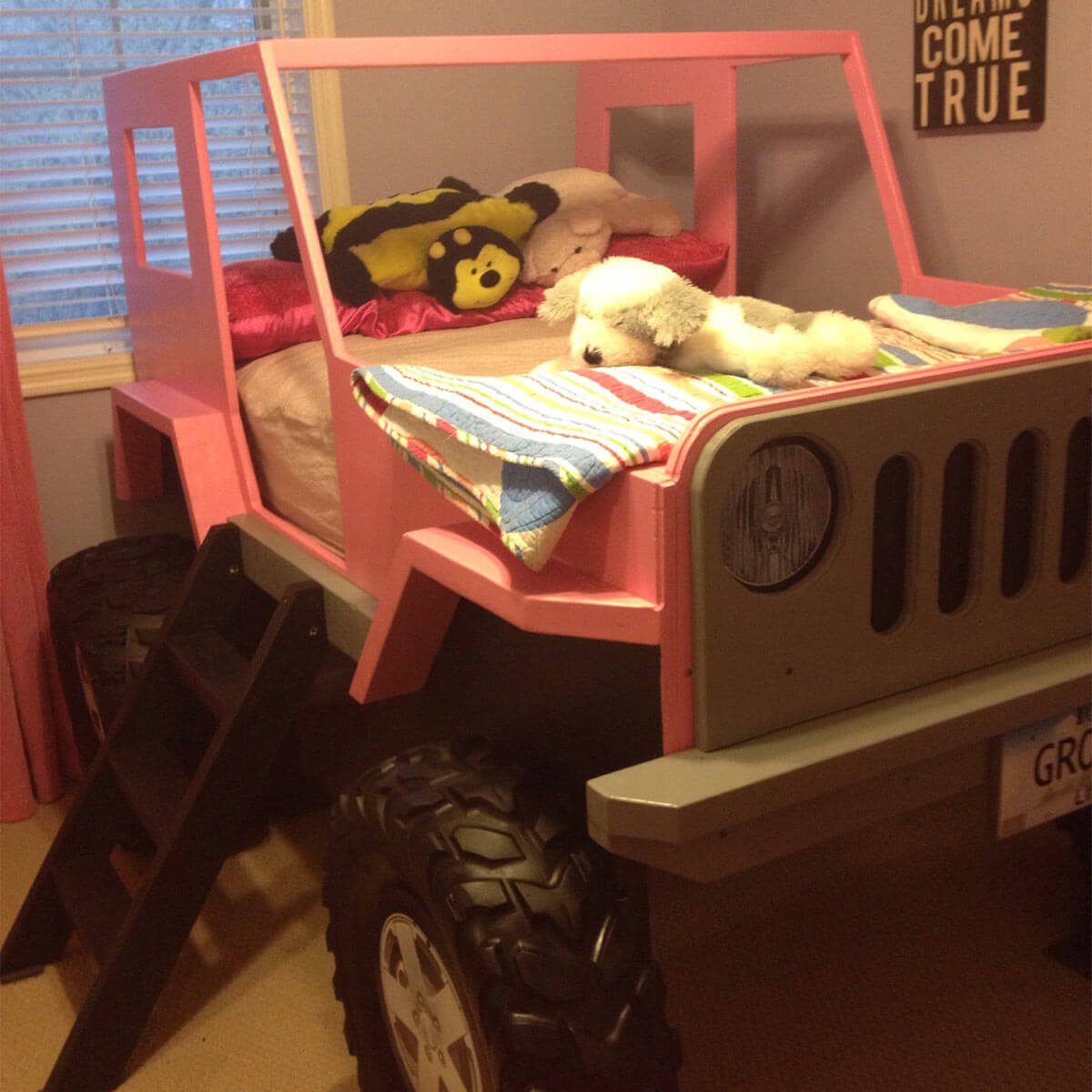 Reader Project: Kids Jeep Bed — The Family Handyman
