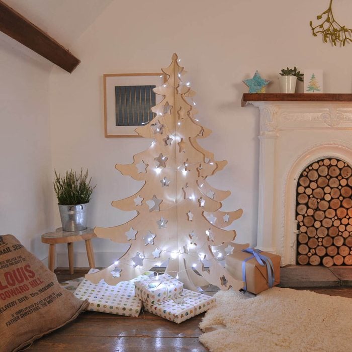 Plywood DIY Christmas Tree