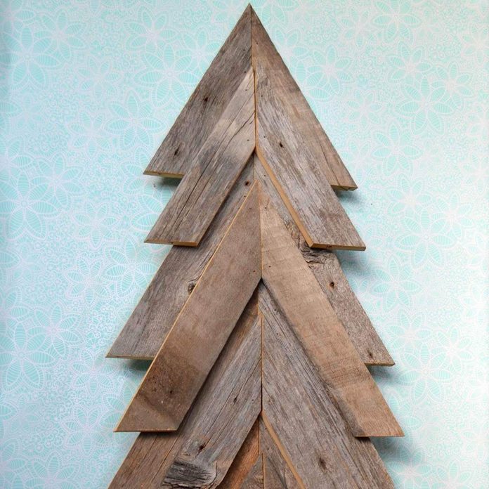 reclaimed-wood christmas tree