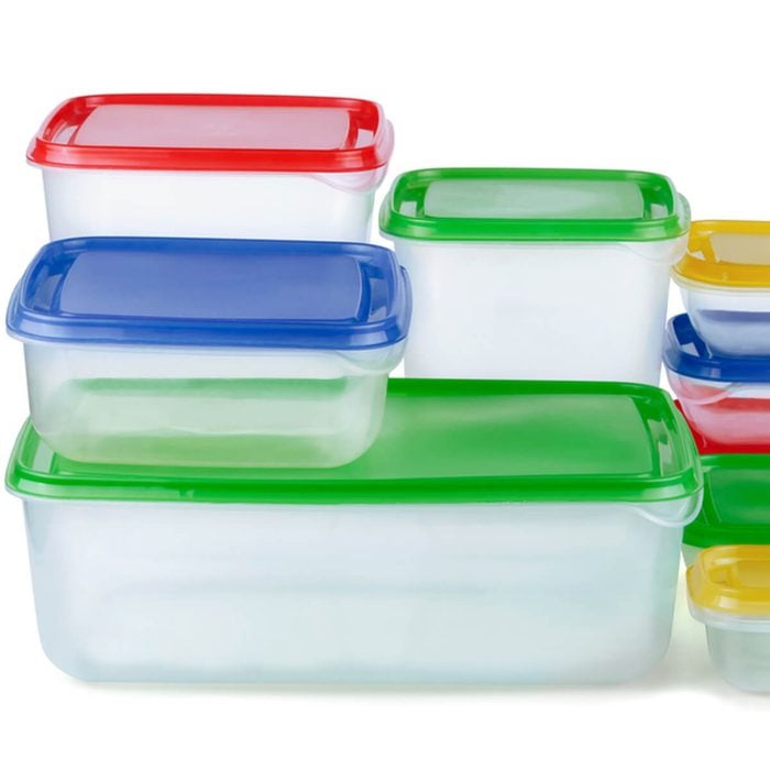 Plastic Storage Containers that no Longer have Lids that Fit