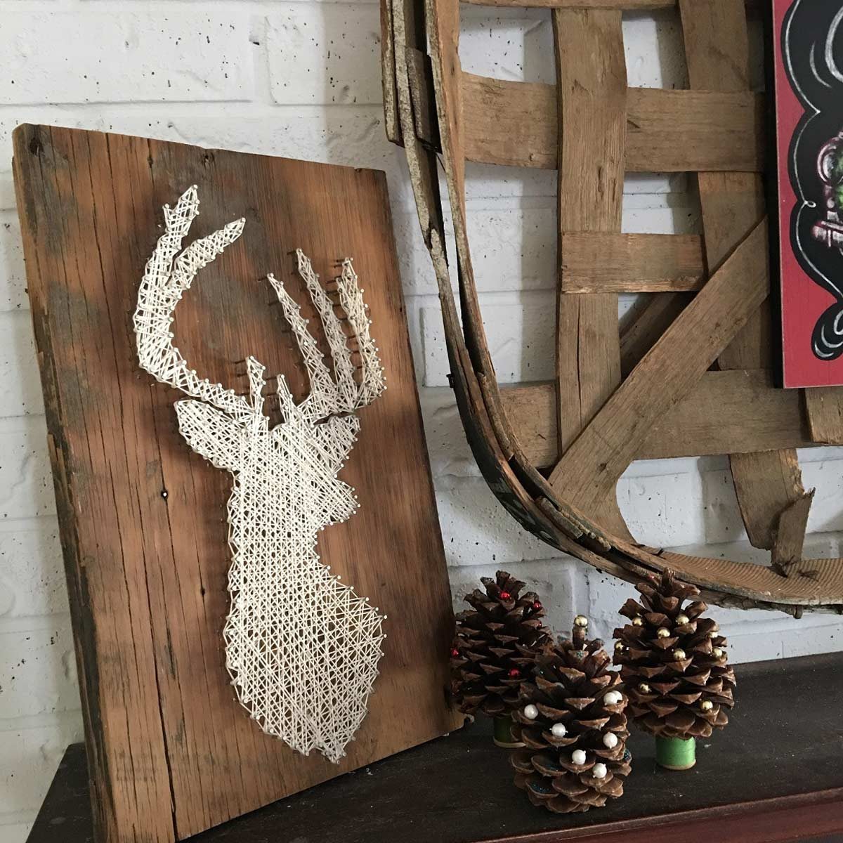 Holiday String Art