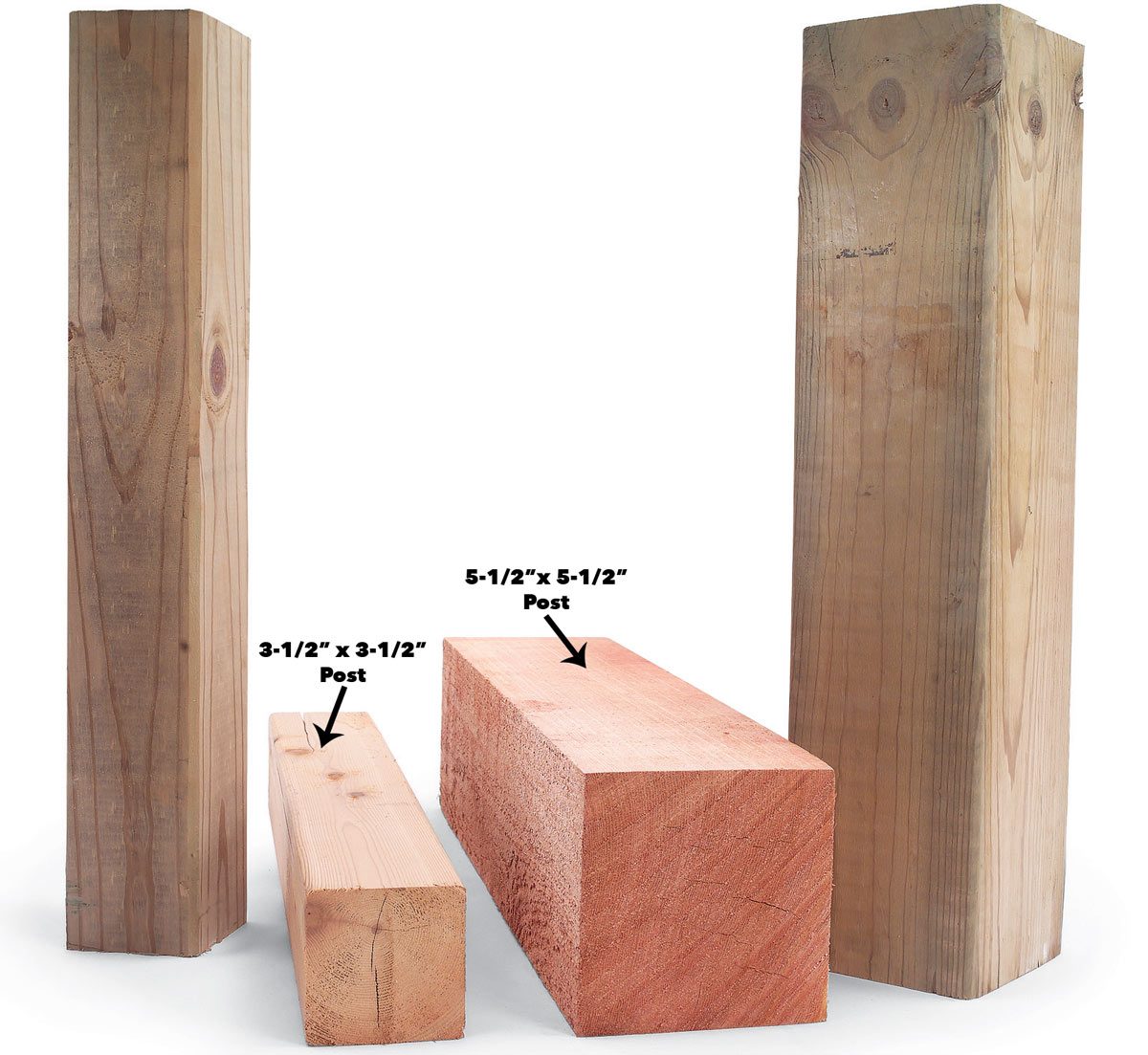 Deck Lumber Size Chart