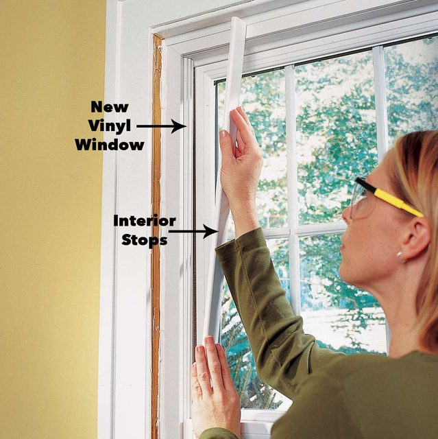 reinstall window trim