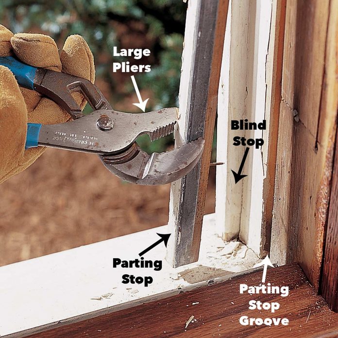 remove parting stop window