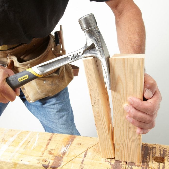 Hammer wood splitter