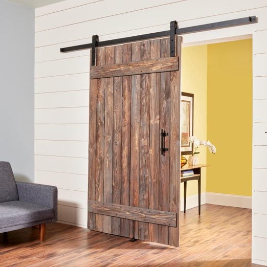 rustic DIY barn door