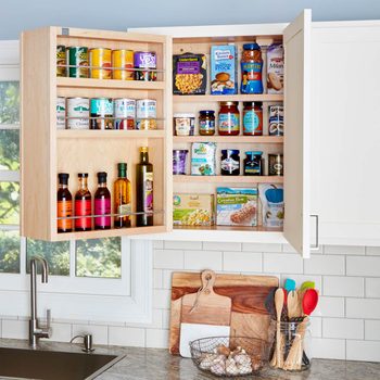 Swing Out Storage Kitchen Cabinets Diy, How To Determine Kitchen Cabinet Door Swing