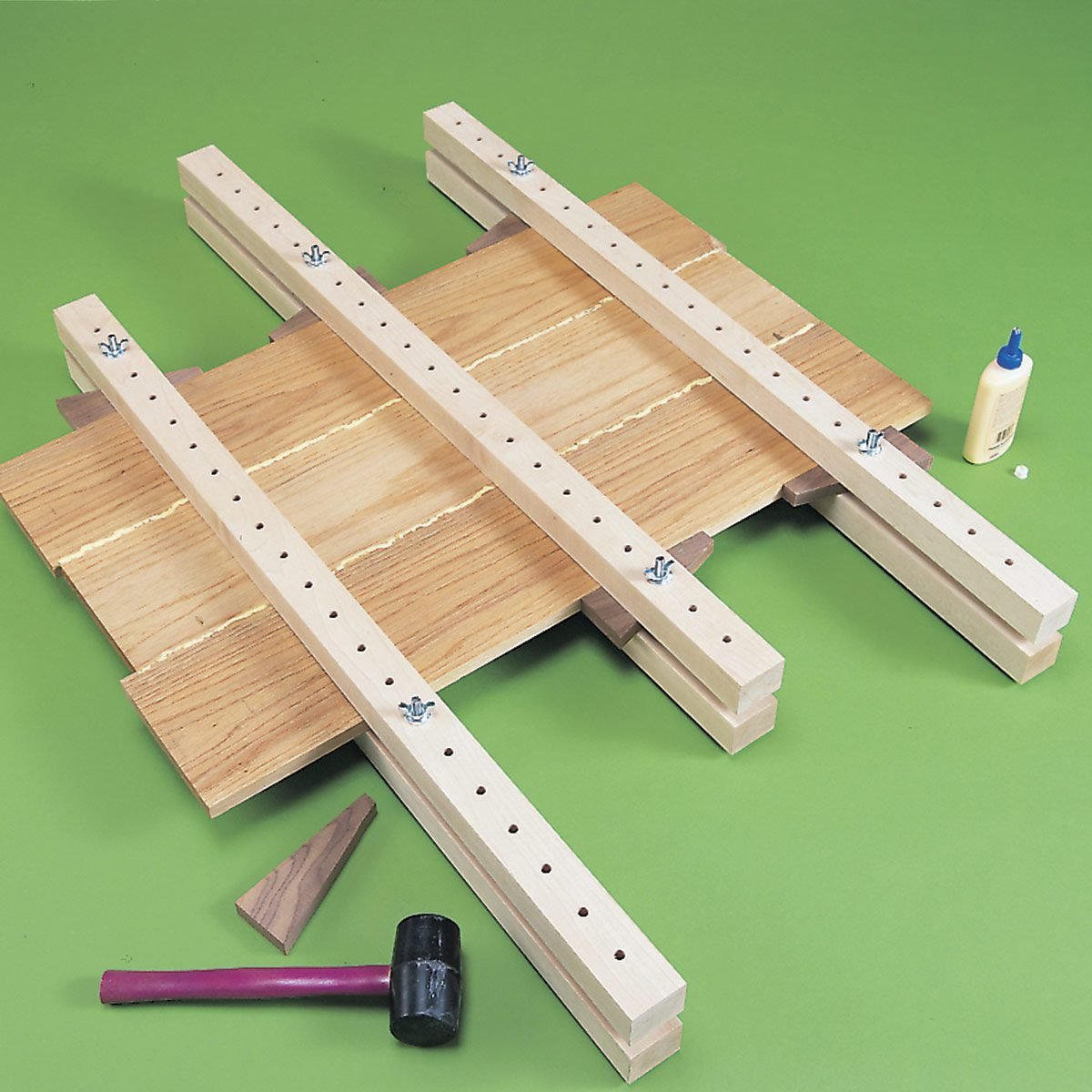 Shop-Made Edge-Gluing Clamps â€