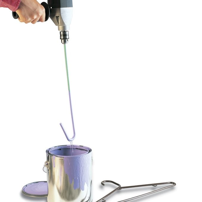 hanger hack paint mixer