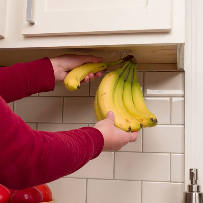 under-cabinet banana hook