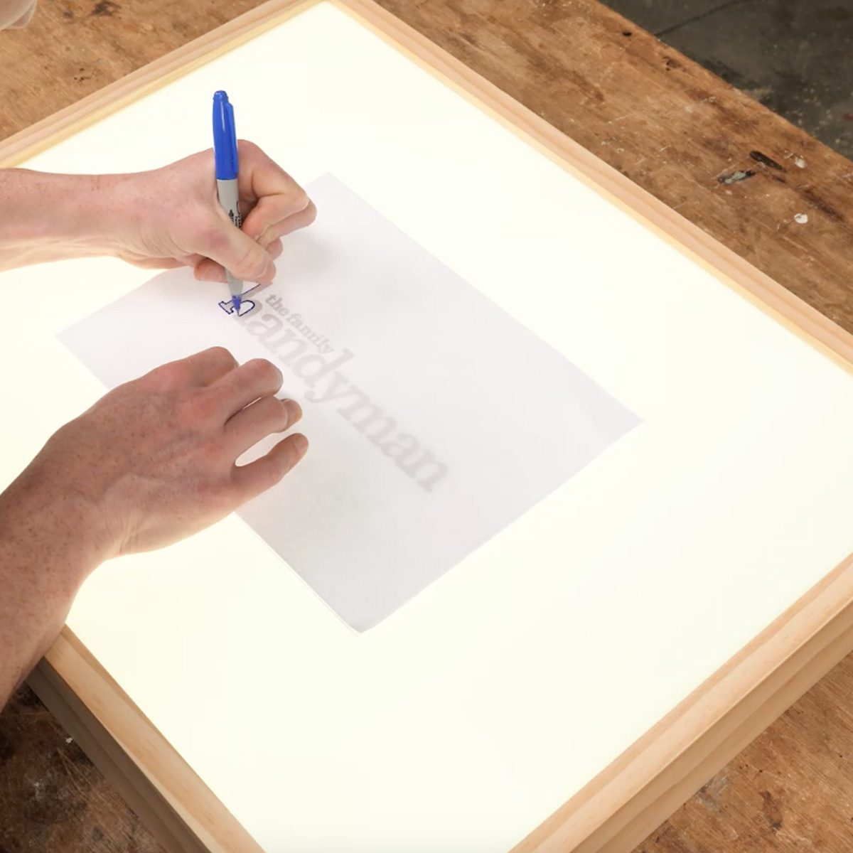 tracing table light box