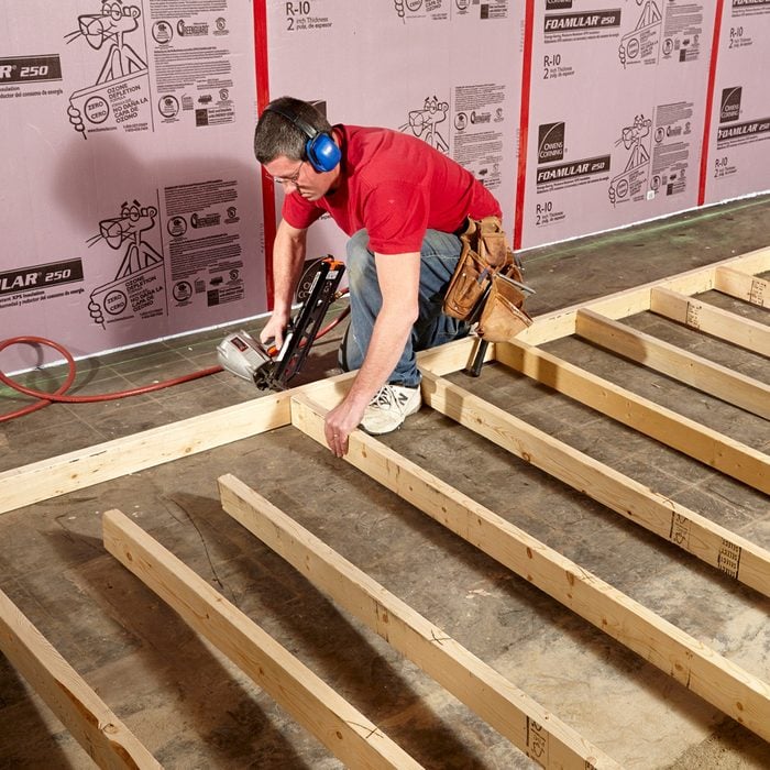 Assemble walls on the floor | Construction Pro Tips