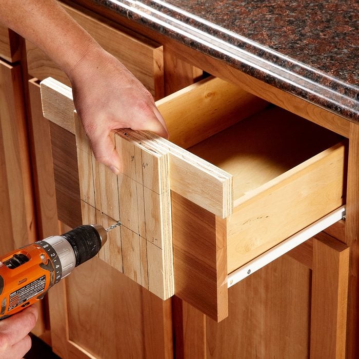 Make a simple drawer template