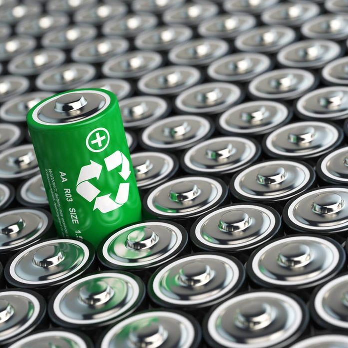 shutterstock_420977155 rechargeable recyclable batteries