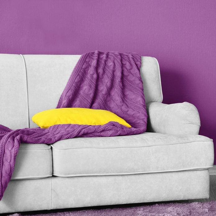 shutterstock_650771770 ultra violet paint color couch