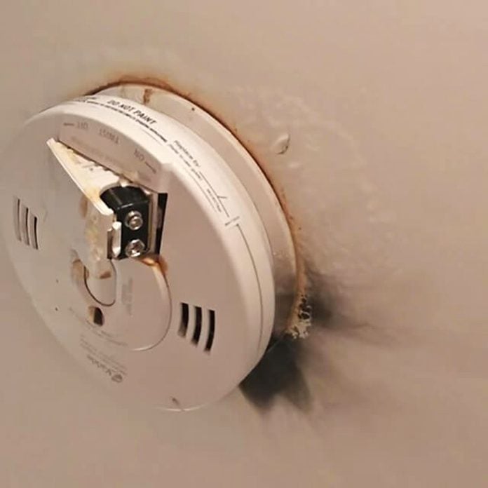 01- smoke Detector_of-the-Craziest-Things-Ever-Found-in-Home-Inspections_courtesy-jeff-miller-AE-Home-Group home inspections