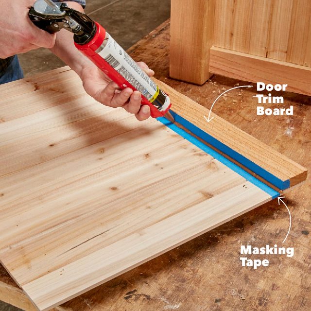 caulking fire table