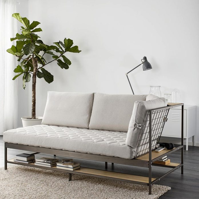 metal futon couch