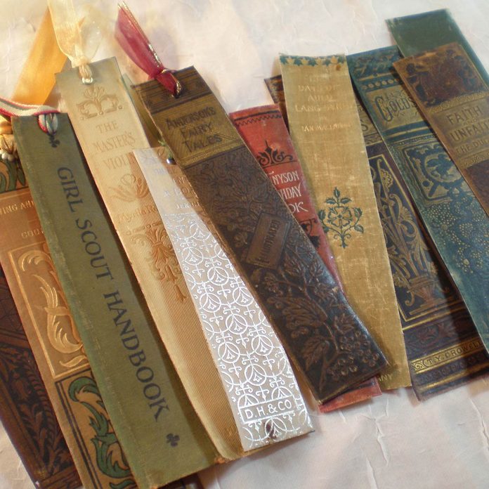 old book bookmarks