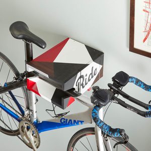 How To Build A Wall-Mounted Bike Rack With Storage