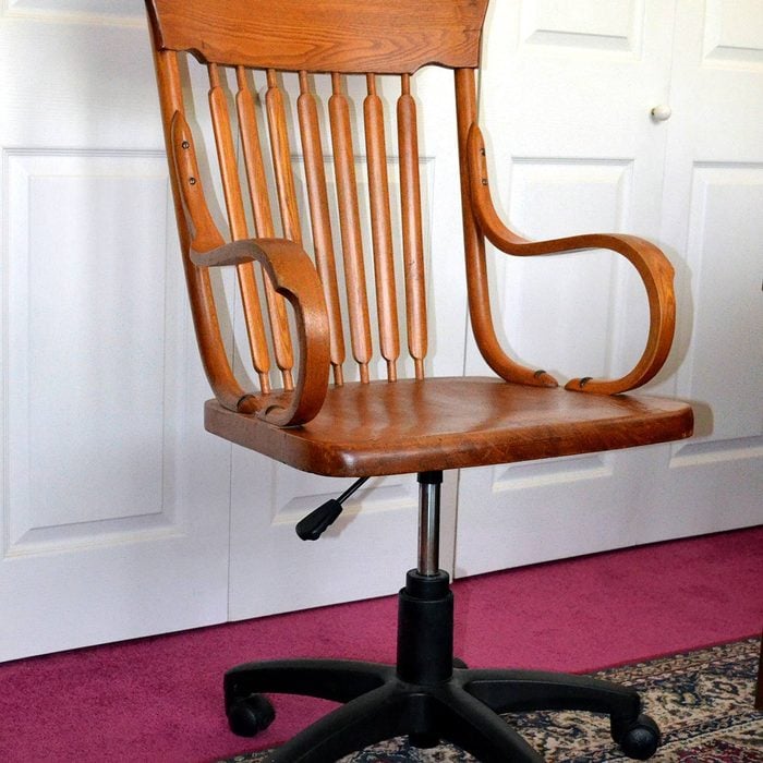 trash to treasure vintage office chair
