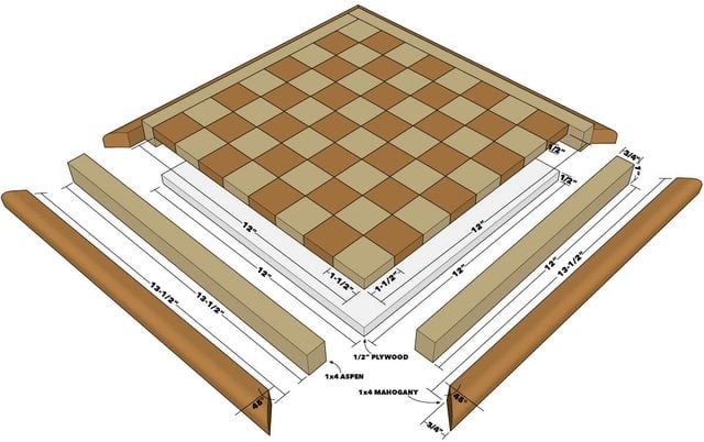 Chessboard Tech Art