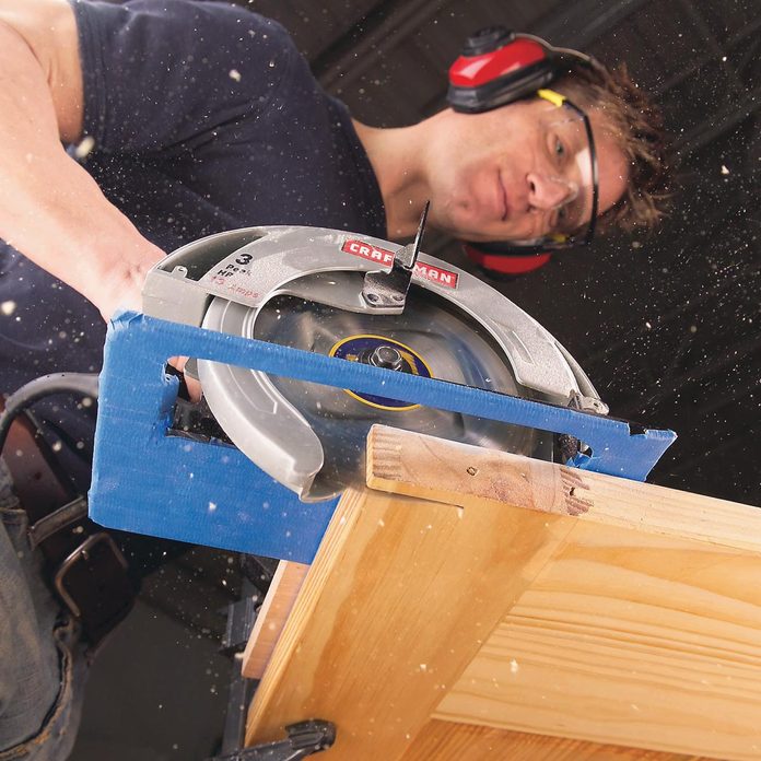 scratch-free sawing