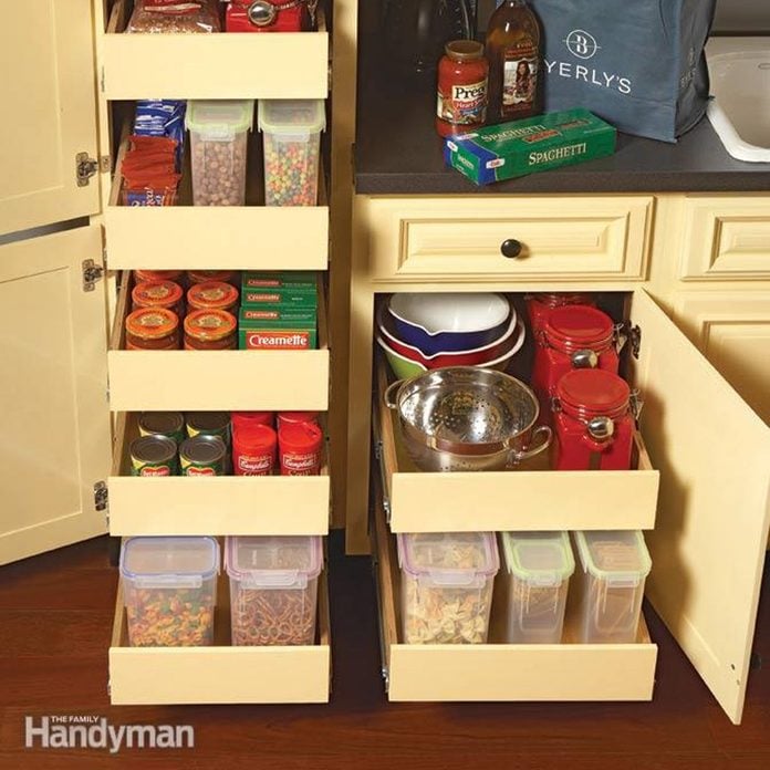 pull-out cabinet organizers