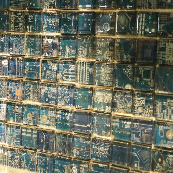 electronic circuit board art