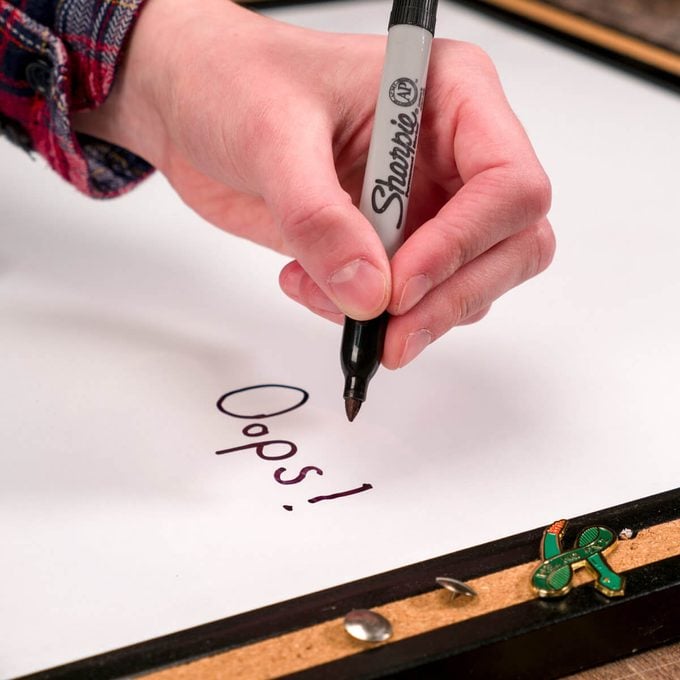 dry erase board permanent marker handy hints