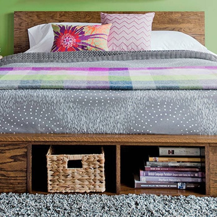 10 Awesome Diy Platform Bed Designs, Queen Platform Bed With Storage Diy